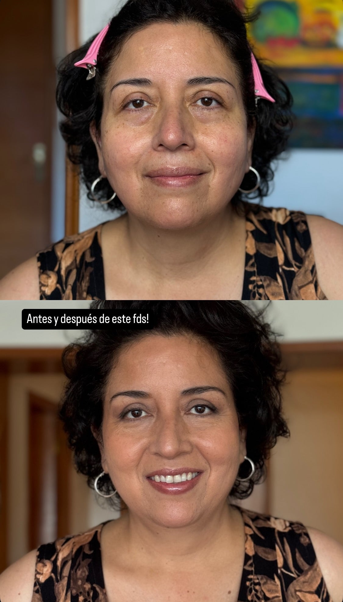 Maquillaje más peinado a domicilio