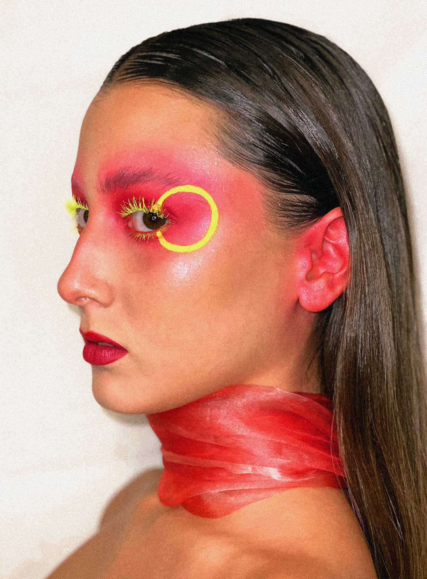 Maquillaje Para Cámaras Editorial